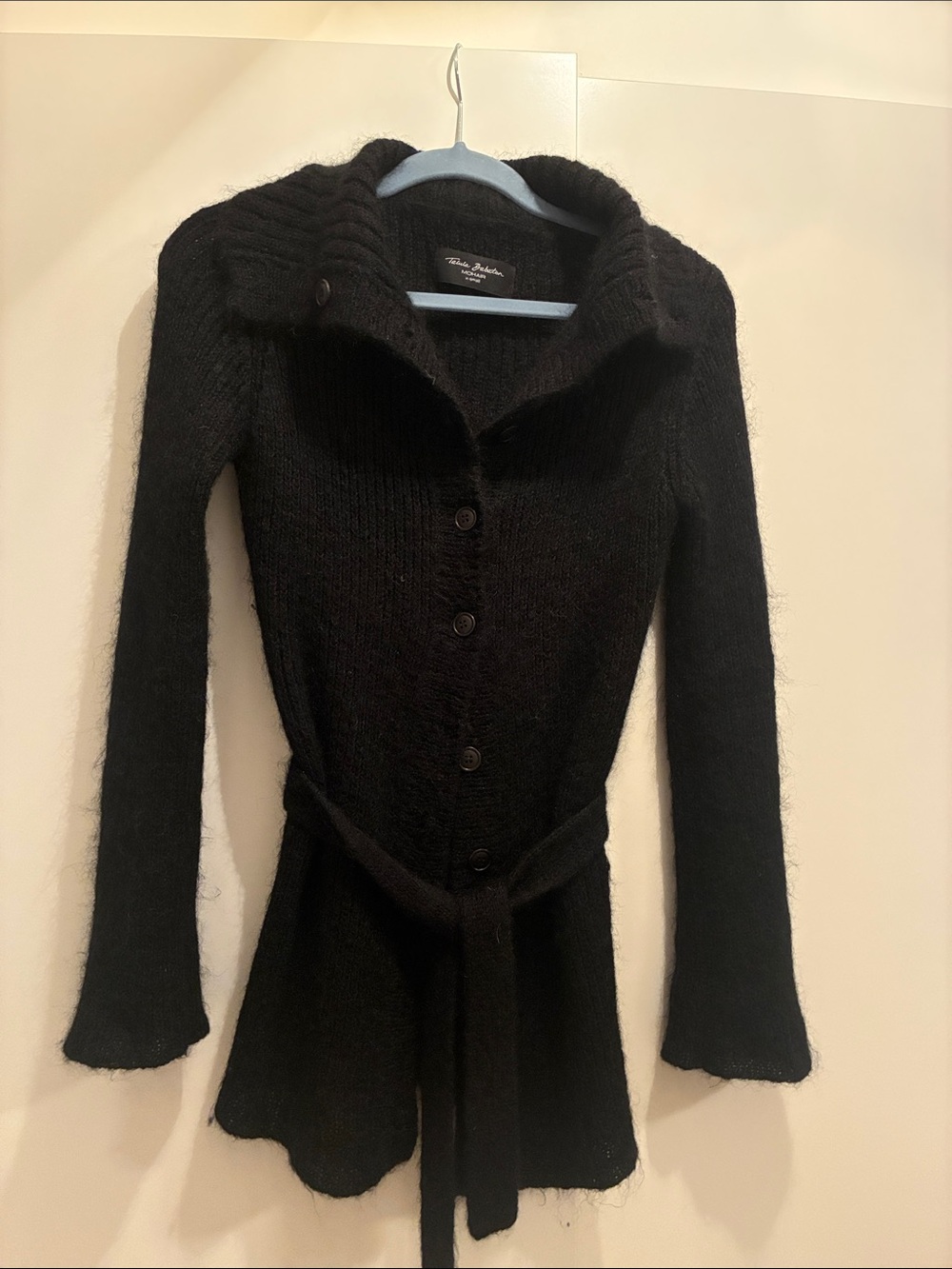 Vintage Talula Babaton mohair button up sweater